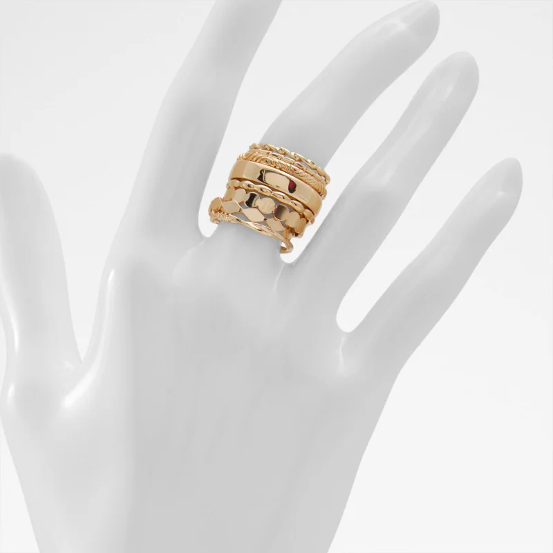 الدو TIRARI Multipack Gold-Tone Rings